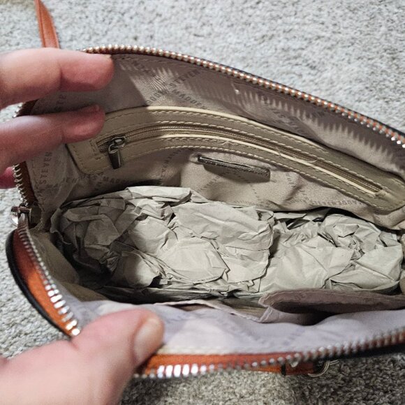 STEVE MADDEN BMAGGIE UPDATE SLEEK AND SLIM CROSSBODY- WHISKEY SPICE - NEW W/TAGS - Picture 5 of 7